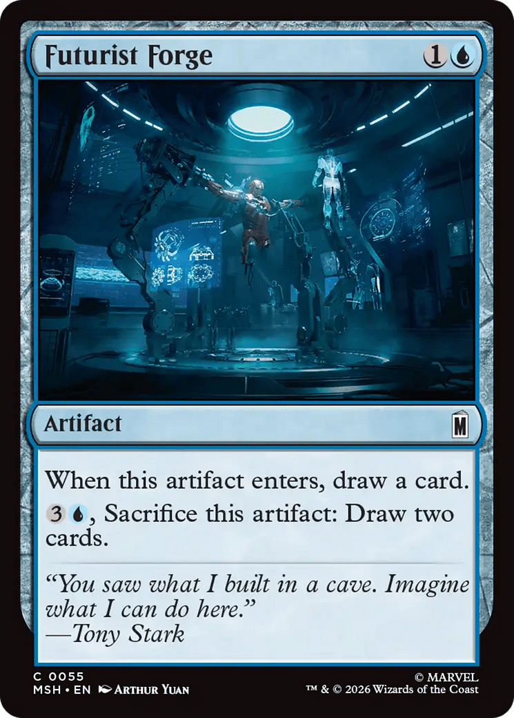 Futurist Forge [Marvel Super Heroes] MTG Single Magic: The Gathering  | Multizone: Comics And Games