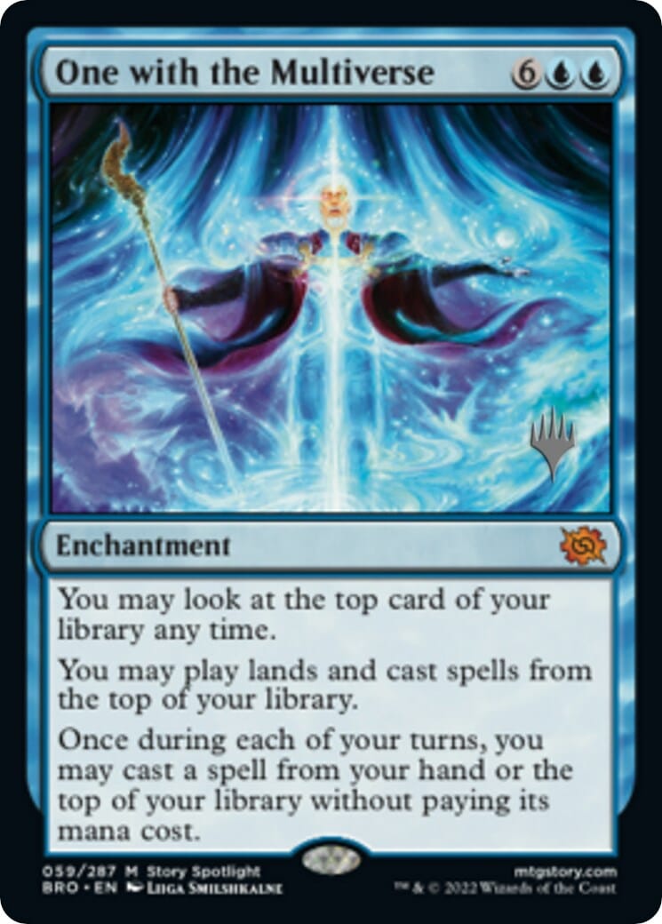 One with the Multiverse (Promo Pack) [The Brothers' War Promos] MTG Single Magic: The Gathering  | Multizone: Comics And Games