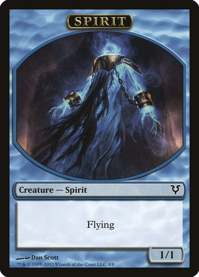 Spirit Token (4/8) [Avacyn Restored Tokens] MTG Single Magic: The Gathering  | Multizone: Comics And Games