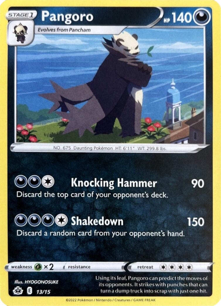 Pangoro (13/15) [McDonald's Promos: Match Battle] Pokemon Single Pokémon  | Multizone: Comics And Games