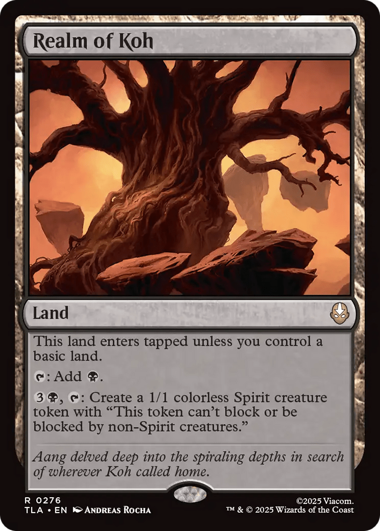 Realm of Koh [Avatar: The Last Airbender] MTG Single Magic: The Gathering  | Multizone: Comics And Games