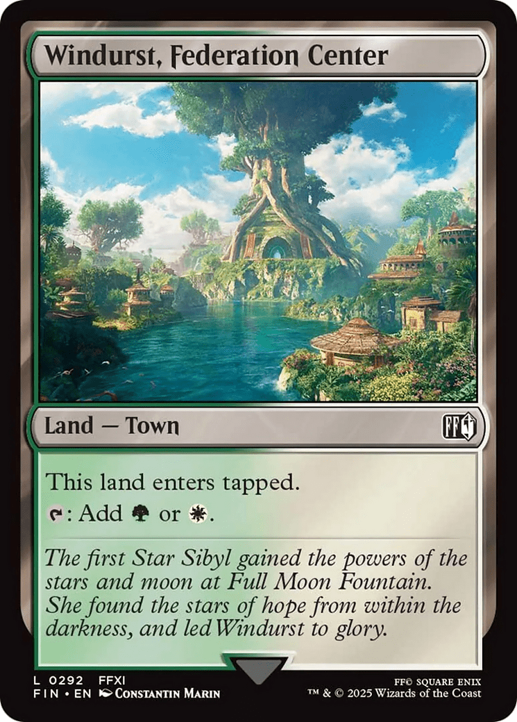 Windurst, Federation Center [FINAL FANTASY] MTG Single Magic: The Gathering  | Multizone: Comics And Games