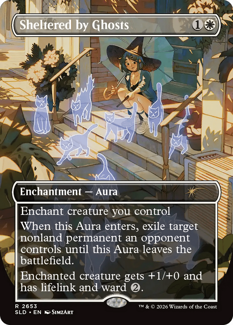 Sheltered by Ghosts [Secret Lair Drop Series] MTG Single Magic: The Gathering  | Multizone: Comics And Games