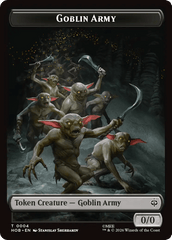 Human Soldier // Goblin Army (0004) Double-Sided Token [The Hobbit Tokens] MTG Single Magic: The Gathering  | Multizone: Comics And Games