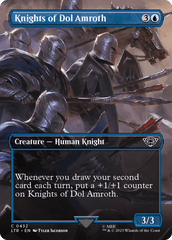 Knights of Dol Amroth (Borderless Alternate Art) [The Lord of the Rings: Tales of Middle-Earth] MTG Single Magic: The Gathering  | Multizone: Comics And Games