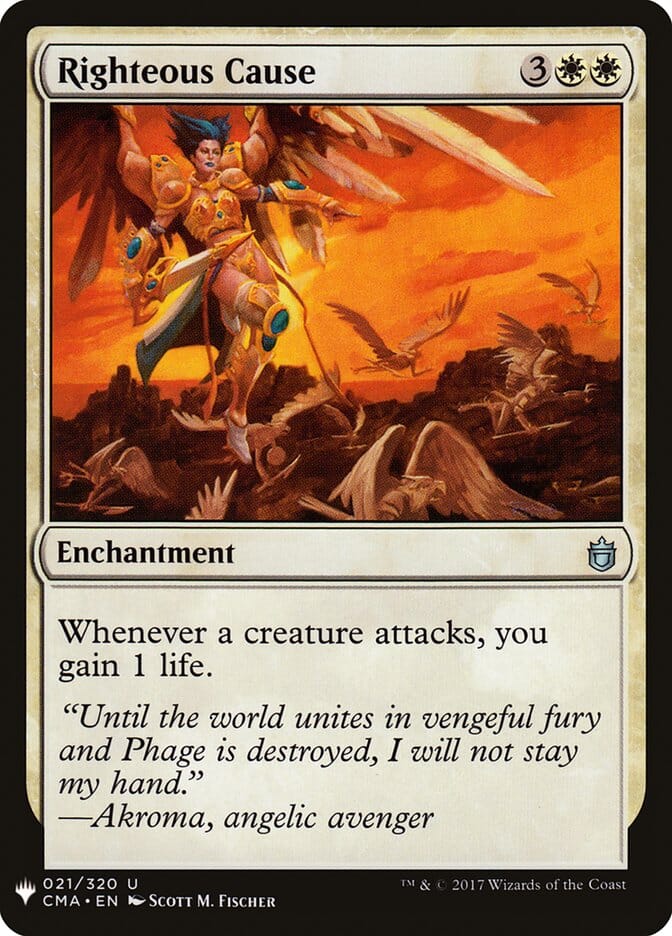 Righteous Cause [Mystery Booster] MTG Single Magic: The Gathering  | Multizone: Comics And Games