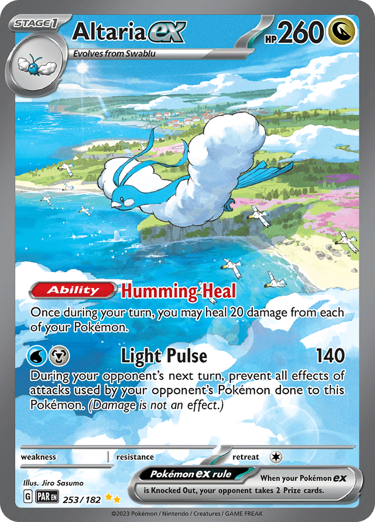 Altaria ex (253/182) [Scarlet & Violet: Paradox Rift] Pokemon Single Pokémon  | Multizone: Comics And Games