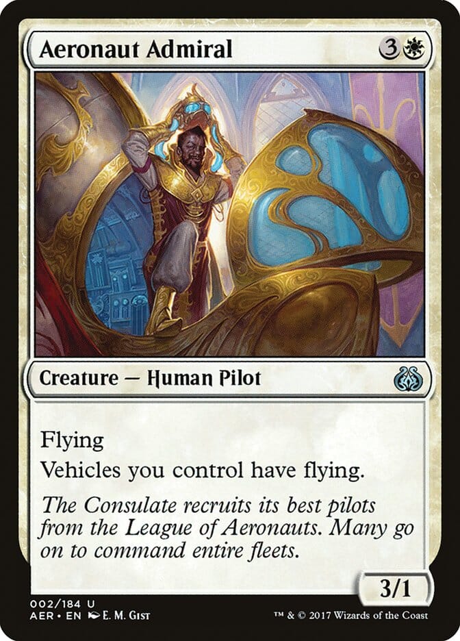 Aeronaut Admiral [Aether Revolt] MTG Single Magic: The Gathering  | Multizone: Comics And Games