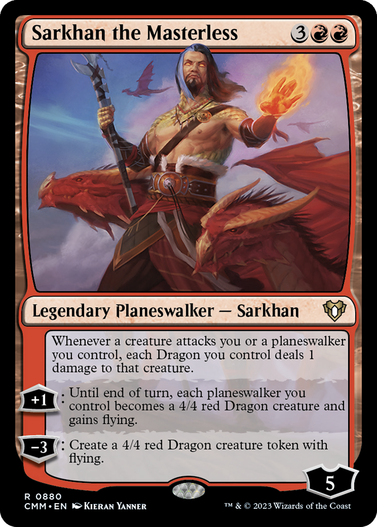 Sarkhan the Masterless [Commander Masters] | Multizone: Comics And Games