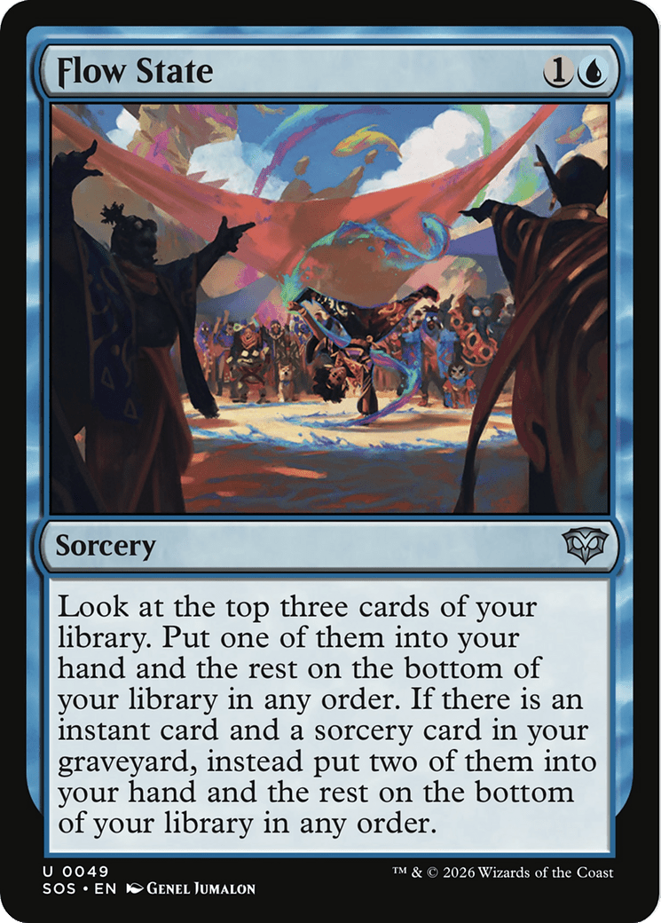 Flow State [Secrets of Strixhaven] MTG Single Magic: The Gathering  | Multizone: Comics And Games