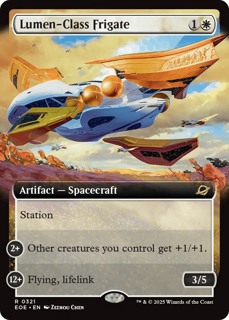 Lumen-Class Frigate (Extended Art) [Edge of Eternities] MTG Single Magic: The Gathering  | Multizone: Comics And Games