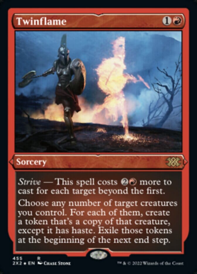 Twinflame (Foil Etched) [Double Masters 2022] MTG Single Magic: The Gathering  | Multizone: Comics And Games
