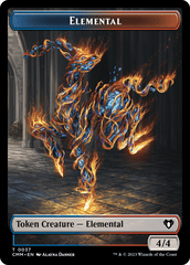 Spirit (0010) // Elemental (0037) Double-Sided Token [Commander Masters Tokens] MTG Single Magic: The Gathering  | Multizone: Comics And Games