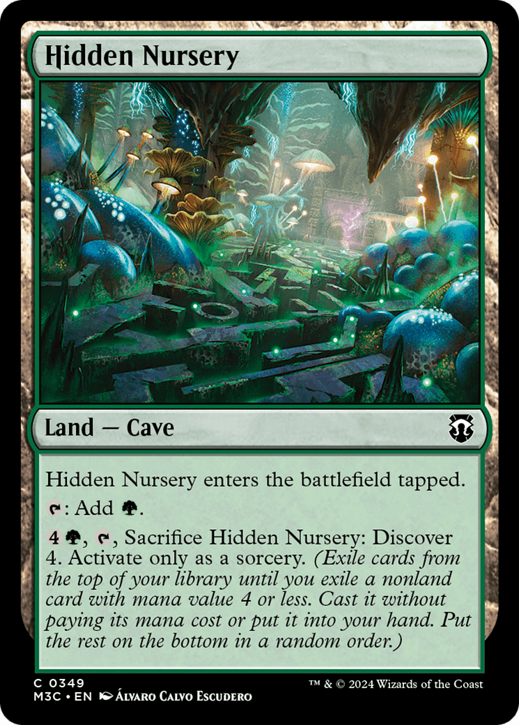 Hidden Nursery (Ripple Foil) [Modern Horizons 3 Commander] MTG Single Magic: The Gathering  | Multizone: Comics And Games