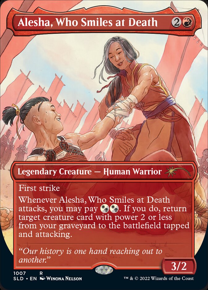 Alesha, Who Smiles at Death [Secret Lair Drop Series] | Multizone: Comics And Games