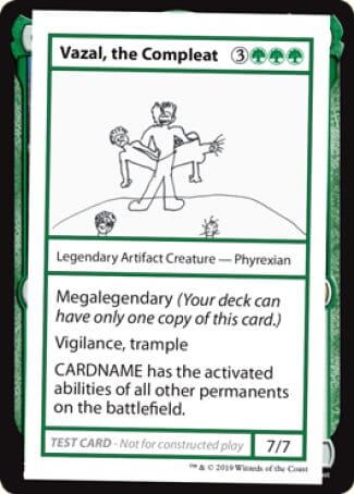 Vazal, the Compleat (2021 Edition) [Mystery Booster Playtest Cards] MTG Single Magic: The Gathering  | Multizone: Comics And Games