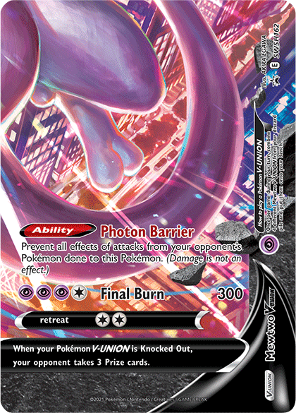 Mewtwo V-Union (SWSH162) [Sword & Shield: Black Star Promos] Pokemon Single Pokémon  | Multizone: Comics And Games