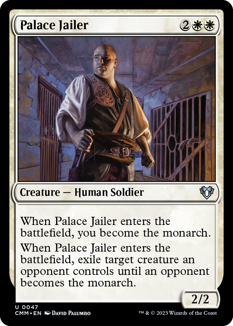 Palace Jailer [Commander Masters] | Multizone: Comics And Games