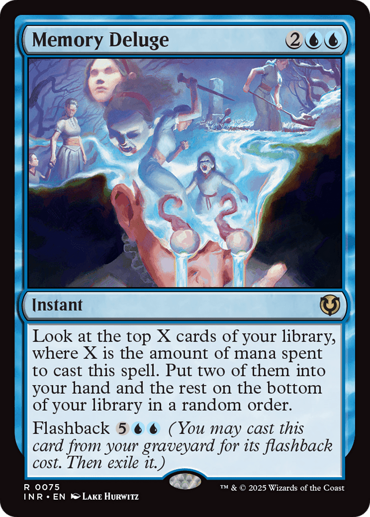 Memory Deluge [Innistrad Remastered] MTG Single Magic: The Gathering  | Multizone: Comics And Games