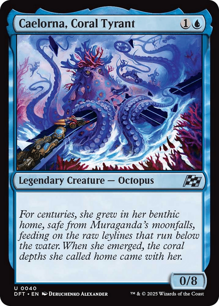 Caelorna, Coral Tyrant [Aetherdrift] MTG Single Magic: The Gathering  | Multizone: Comics And Games