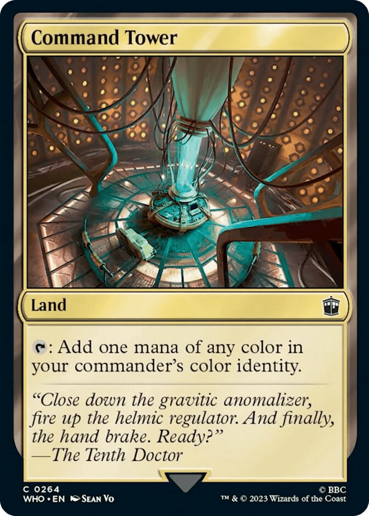 Command Tower (0264) [Doctor Who] MTG Single Magic: The Gathering  | Multizone: Comics And Games