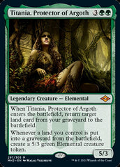 Titania, Protector of Argoth [Modern Horizons 2] MTG Single Magic: The Gathering  | Multizone: Comics And Games