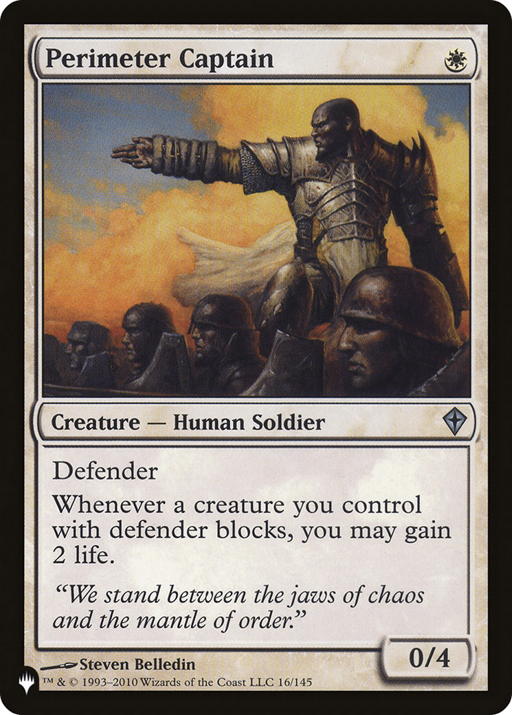 Perimeter Captain [The List] MTG Single Magic: The Gathering  | Multizone: Comics And Games
