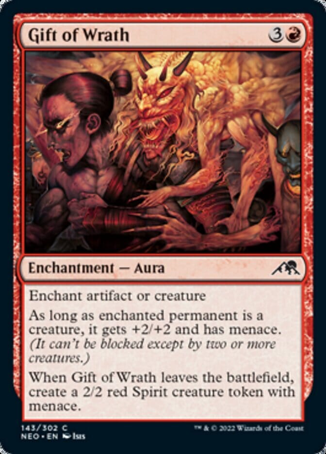 Gift of Wrath [Kamigawa: Neon Dynasty] MTG Single Magic: The Gathering  | Multizone: Comics And Games