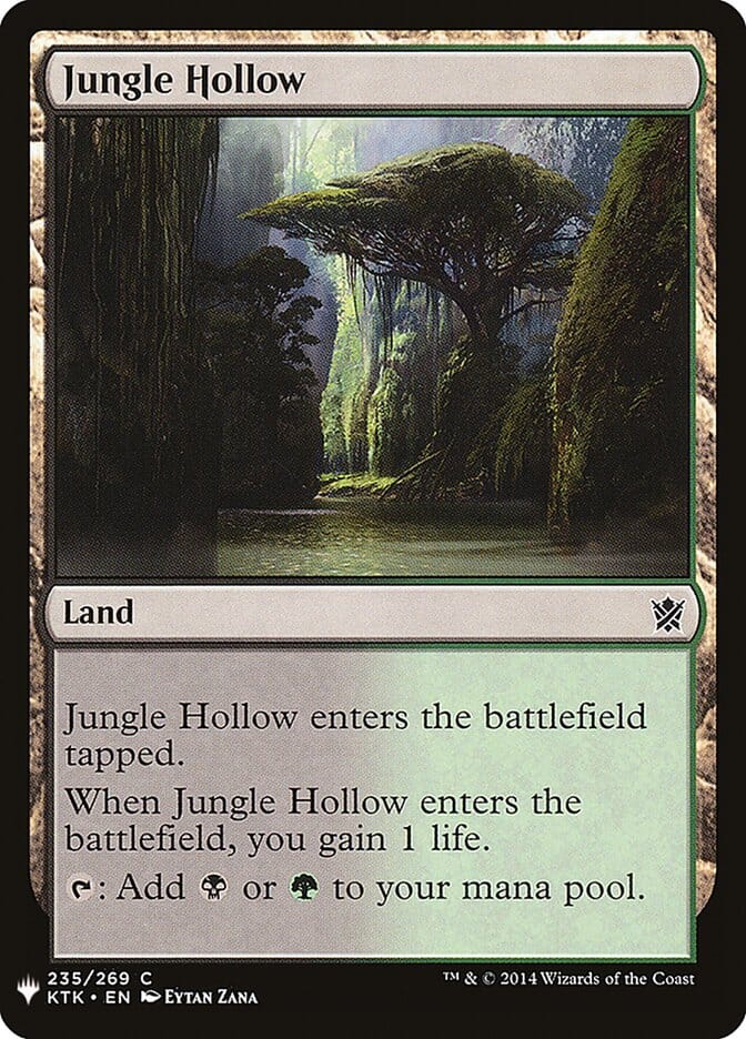 Jungle Hollow [Mystery Booster] MTG Single Magic: The Gathering  | Multizone: Comics And Games