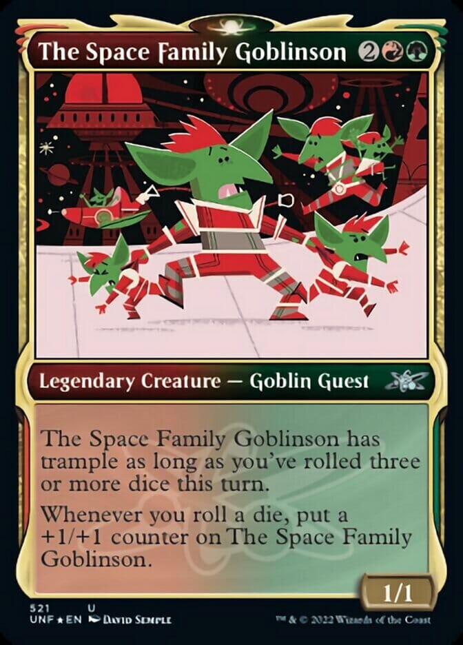 The Space Family Goblinson (Showcase) (Galaxy Foil) [Unfinity] | Multizone: Comics And Games