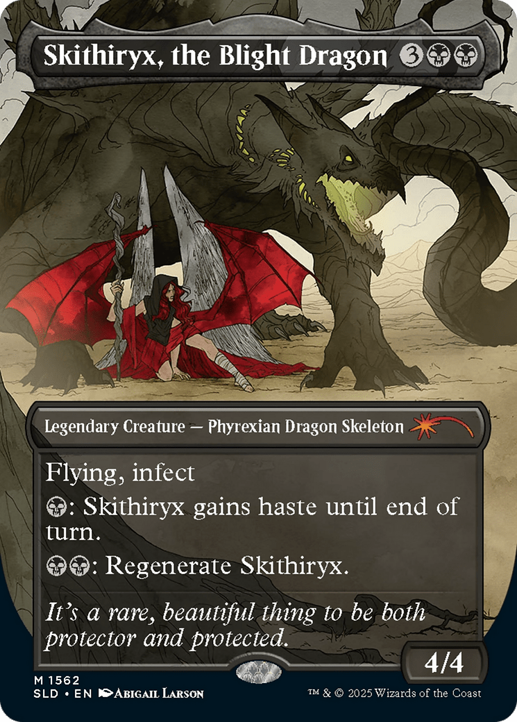 Skithiryx, the Blight Dragon [Secret Lair Drop Series] MTG Single Magic: The Gathering  | Multizone: Comics And Games