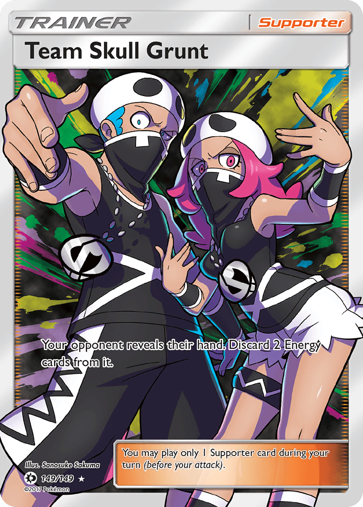 Team Skull Grunt (149/149) [Sun & Moon: Base Set] Pokemon Single Pokémon  | Multizone: Comics And Games