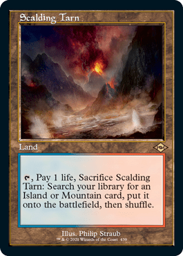 Scalding Tarn (Retro Foil Etched) [Modern Horizons 2] MTG Single Magic: The Gathering  | Multizone: Comics And Games