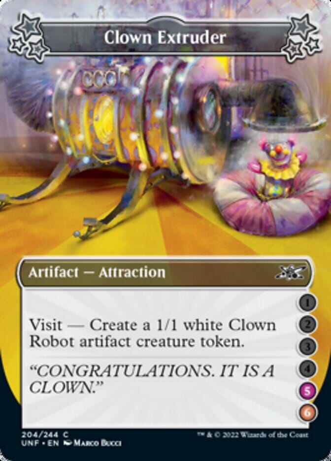 Clown Extruder (5-6) [Unfinity] MTG Single Magic: The Gathering  | Multizone: Comics And Games