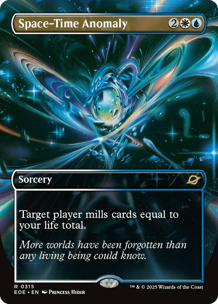 Space-Time Anomaly (Borderless) [Edge of Eternities] MTG Single Magic: The Gathering  | Multizone: Comics And Games