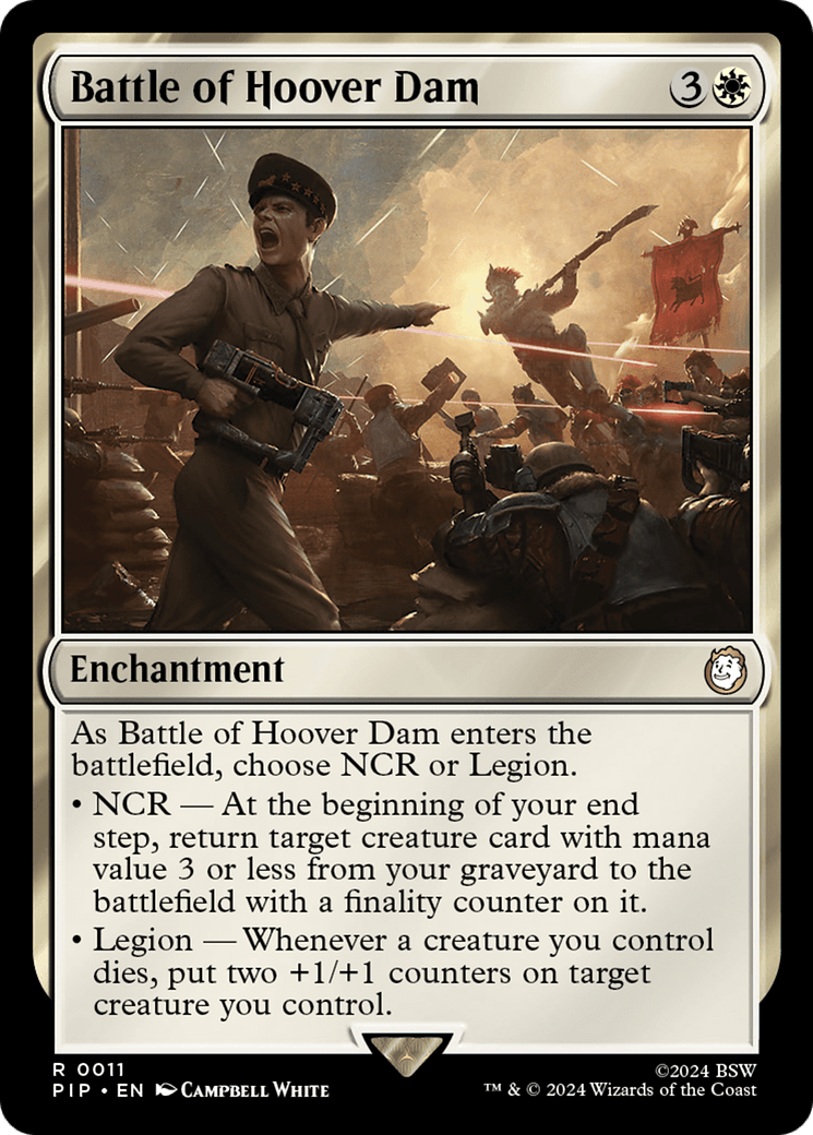 Battle of Hoover Dam [Fallout] MTG Single Magic: The Gathering  | Multizone: Comics And Games