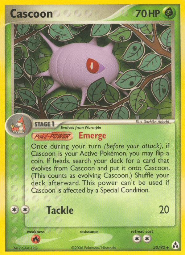 Cascoon (30/92) [EX: Legend Maker] Pokemon Single Pokémon  | Multizone: Comics And Games