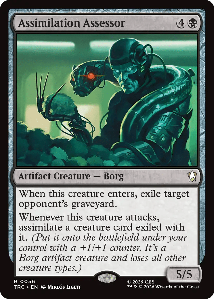 Assimilation Assessor (Surge Foil) [Star Trek Commander] MTG Single Magic: The Gathering  | Multizone: Comics And Games