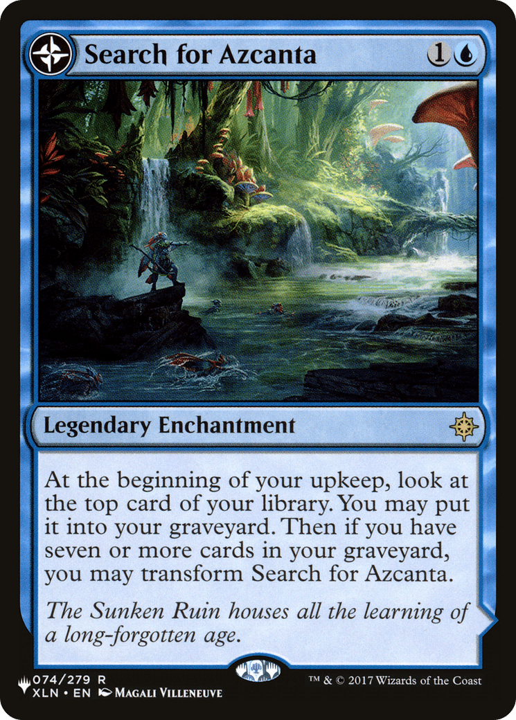 Search for Azcanta // Azcanta, the Sunken Ruin [Secret Lair: From Cute to Brute] MTG Single Magic: The Gathering  | Multizone: Comics And Games
