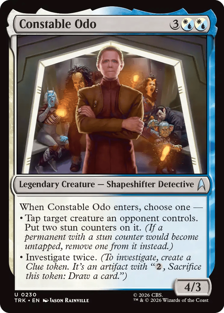 Constable Odo [Star Trek] MTG Single Magic: The Gathering  | Multizone: Comics And Games