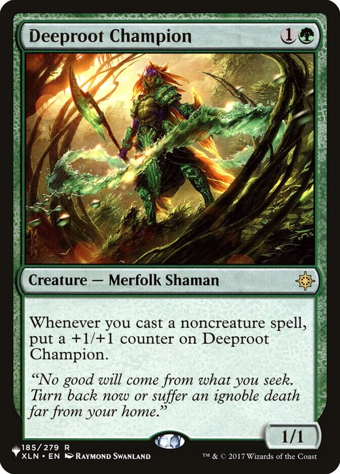 Deeproot Champion [The List] MTG Single Magic: The Gathering  | Multizone: Comics And Games