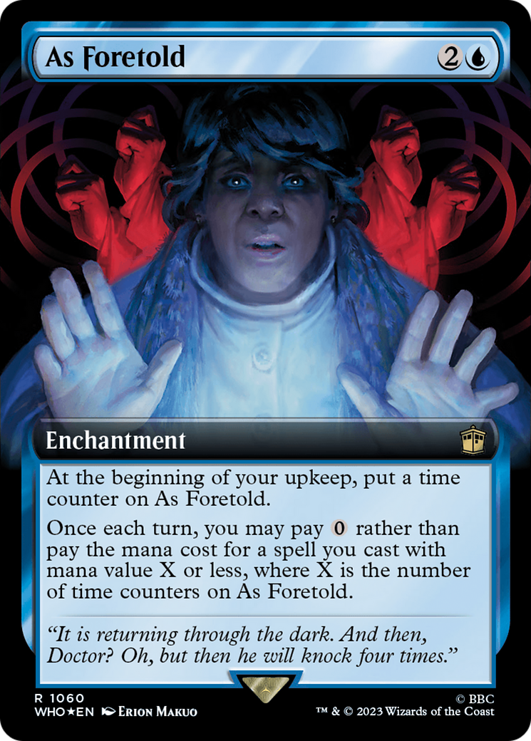 As Foretold (Extended Art) (Surge Foil) [Doctor Who] | Multizone: Comics And Games