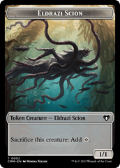 Eldrazi Scion // Drake Double-Sided Token [Commander Masters Tokens] MTG Single Magic: The Gathering  | Multizone: Comics And Games