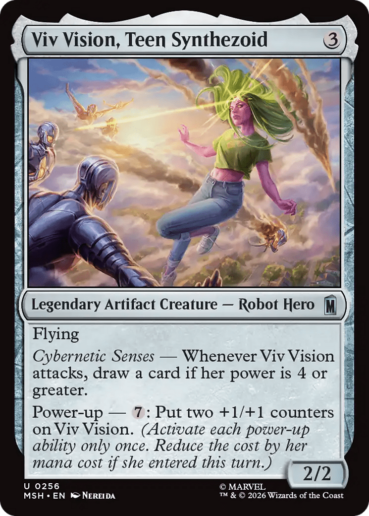 Viv Vision, Teen Synthezoid [Marvel Super Heroes] MTG Single Magic: The Gathering  | Multizone: Comics And Games
