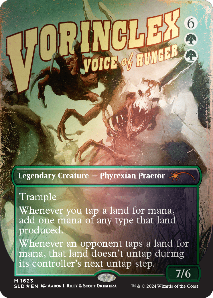 Vorinclex, Voice of Hunger (Rainbow Foil) [Secret Lair Drop Series] MTG Single Magic: The Gathering  | Multizone: Comics And Games