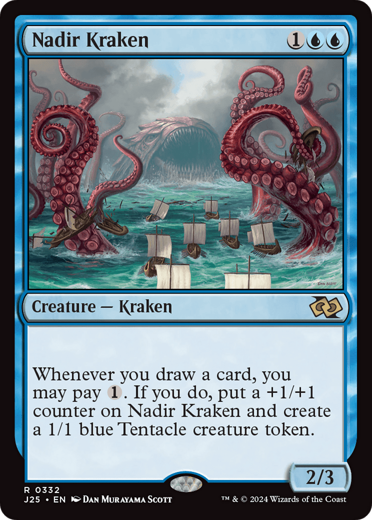 Nadir Kraken [Foundations Jumpstart] MTG Single Magic: The Gathering  | Multizone: Comics And Games