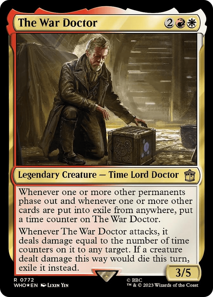 The War Doctor (Surge Foil) [Doctor Who] MTG Single Magic: The Gathering  | Multizone: Comics And Games
