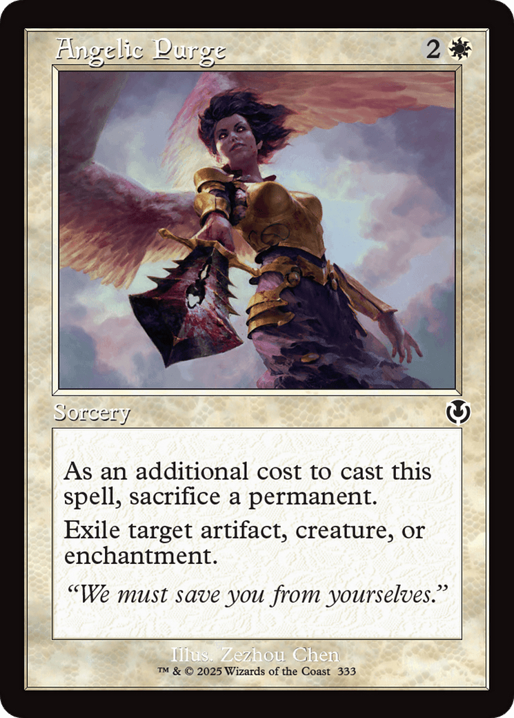 Angelic Purge (Retro Frame) [Innistrad Remastered] MTG Single Magic: The Gathering  | Multizone: Comics And Games