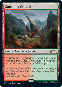 Stomping Ground [Secret Lair Drop Series] MTG Single Magic: The Gathering  | Multizone: Comics And Games