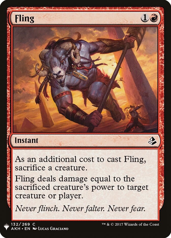 Fling [Mystery Booster] MTG Single Magic: The Gathering  | Multizone: Comics And Games